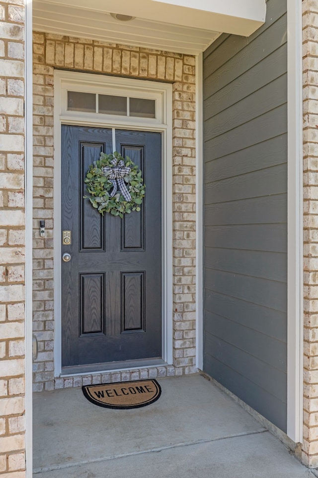 view of property entrance