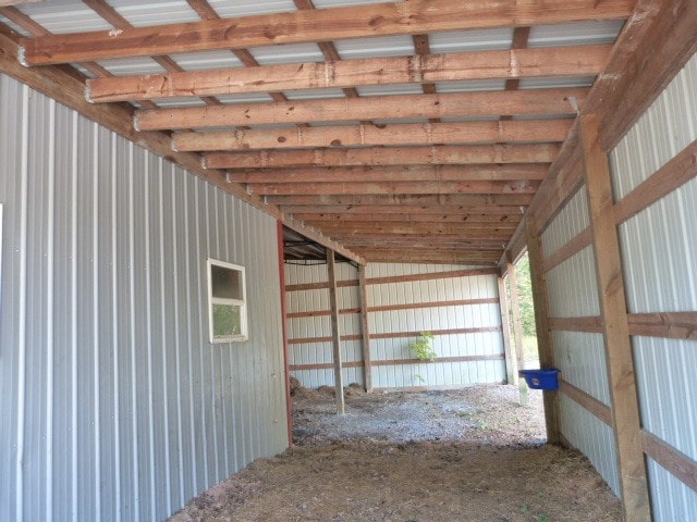 view of stable