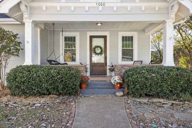 view of entrance to property