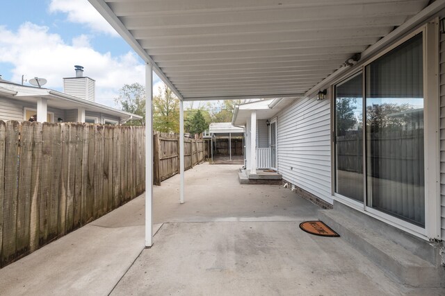 view of patio / terrace