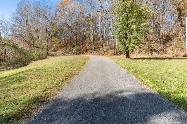 view of road