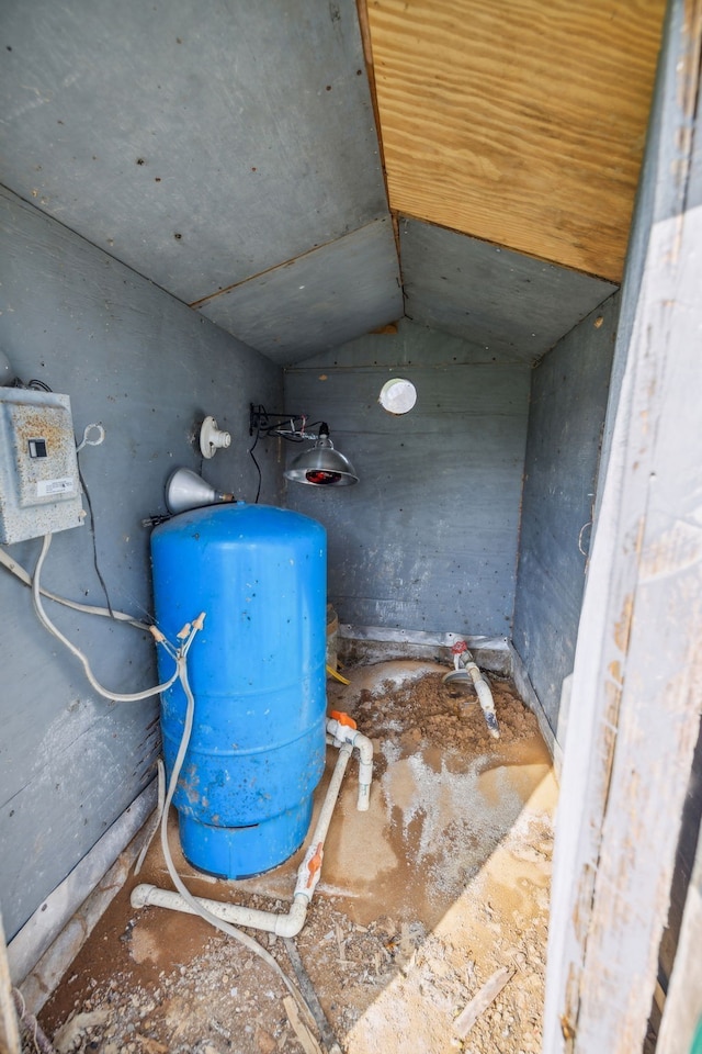 view of utility room