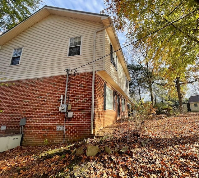 view of property exterior