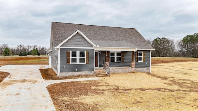 view of front of home featuring a porch