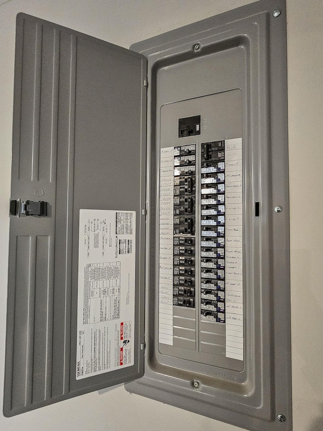 utilities with electric panel