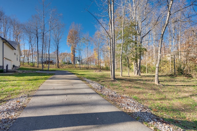 view of road