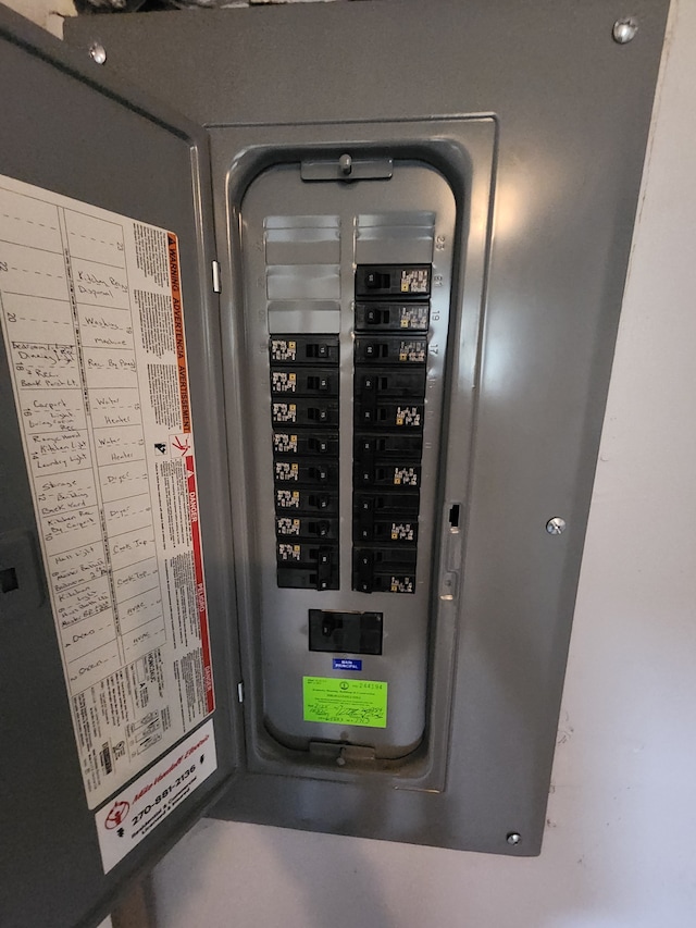 utilities featuring electric panel