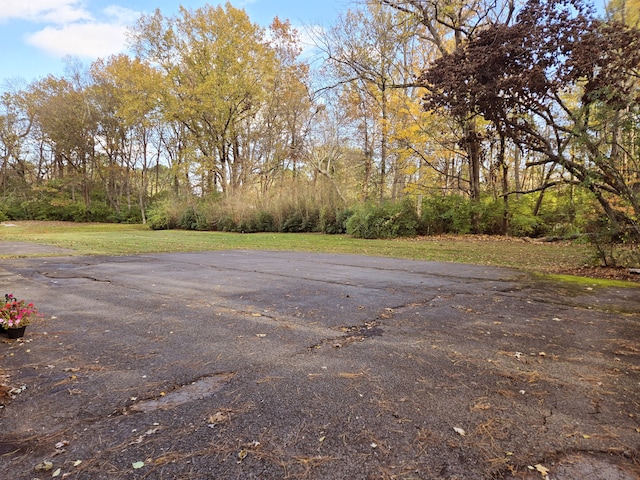 view of road