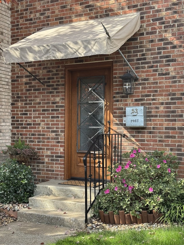 view of entrance to property