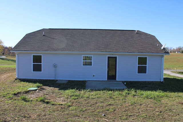 view of rear view of property