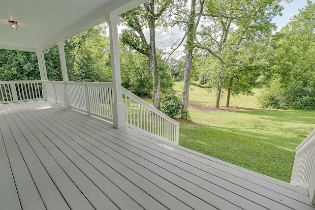 11B Double Br, Columbia, TN 38401 - porch with a lawn and view of scattered trees