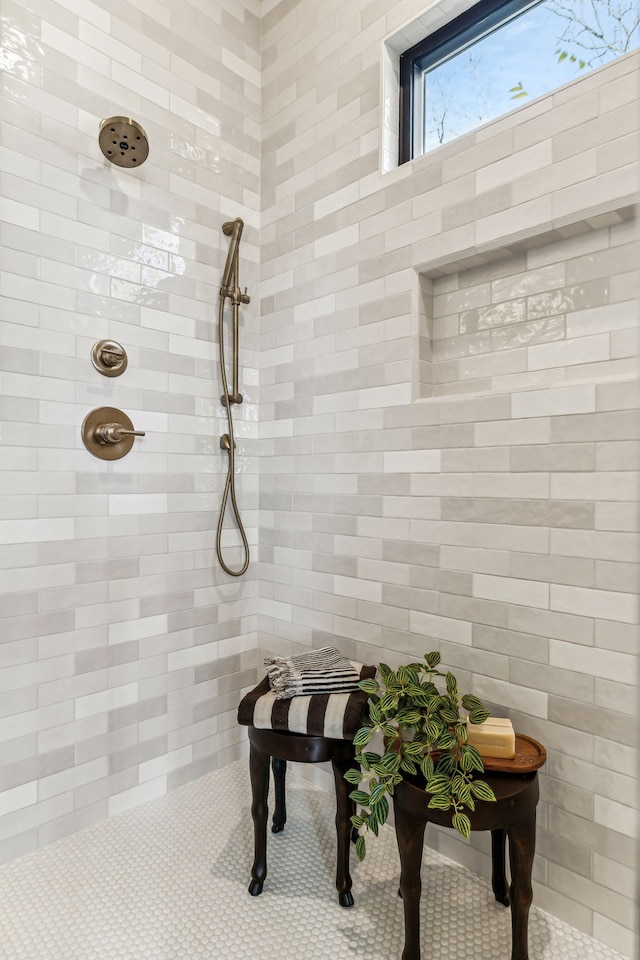 miscellaneous room featuring tile patterned floors