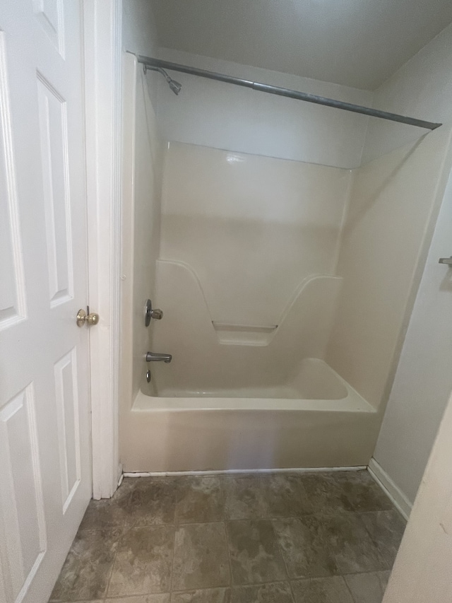 bathroom featuring bathing tub / shower combination