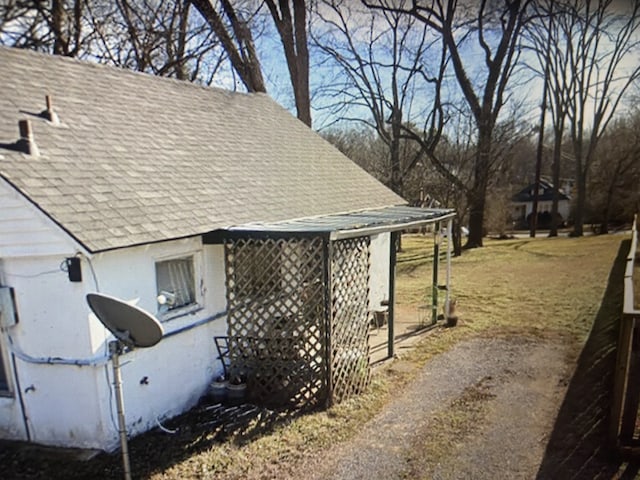 view of property exterior