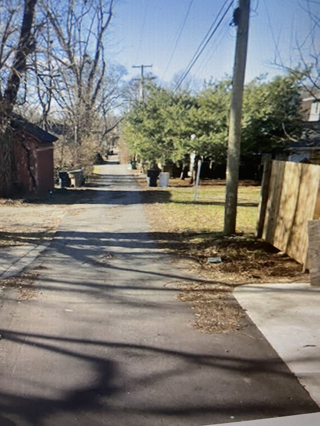 view of street