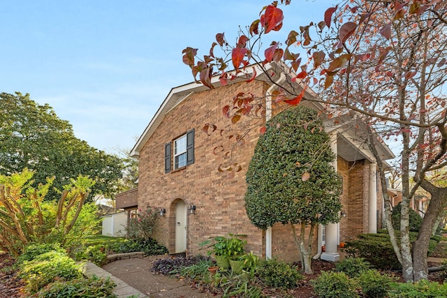 view of home's exterior