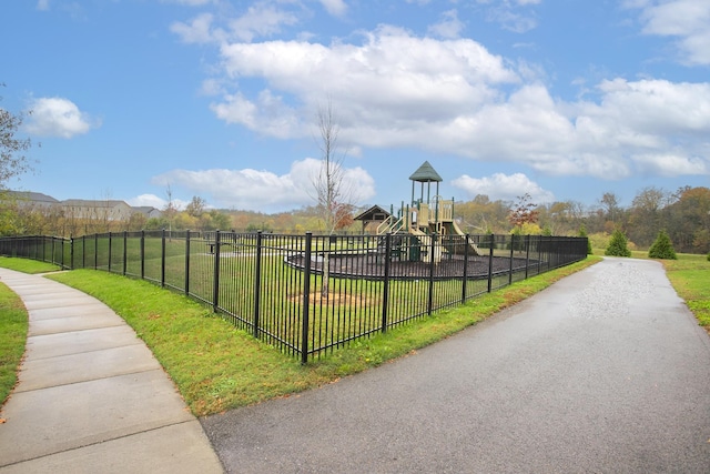 exterior space featuring a lawn