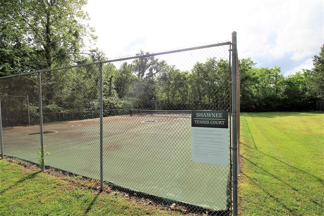 1406 Ottawa Pl, Murfreesboro, TN 37129 - view of tennis court
