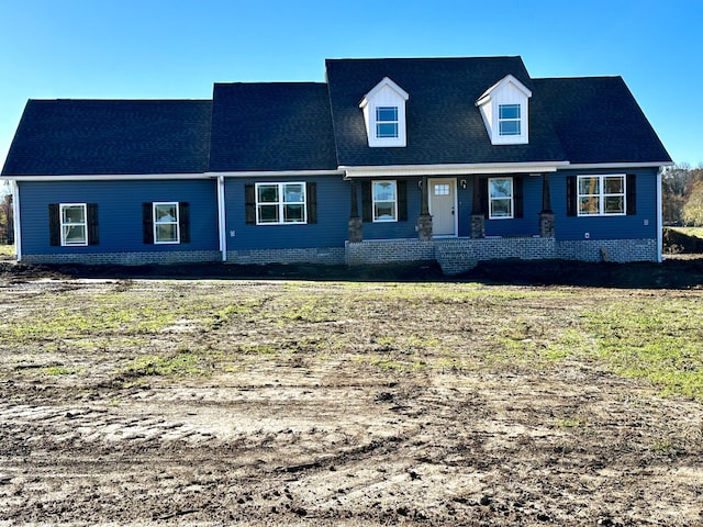 view of cape cod house