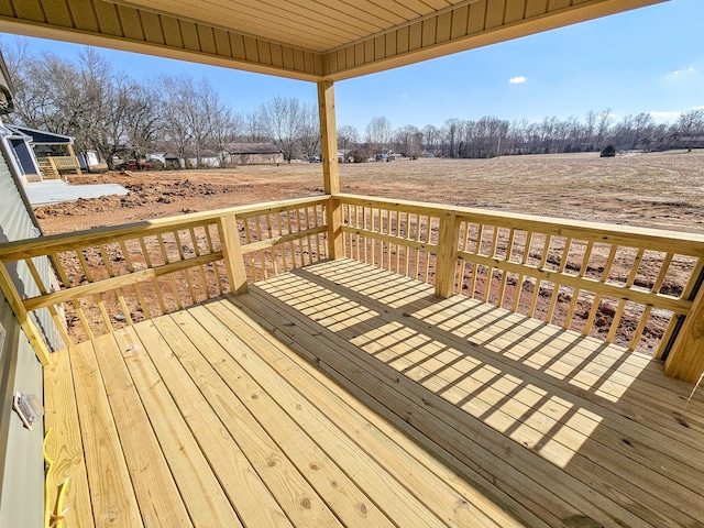 view of deck