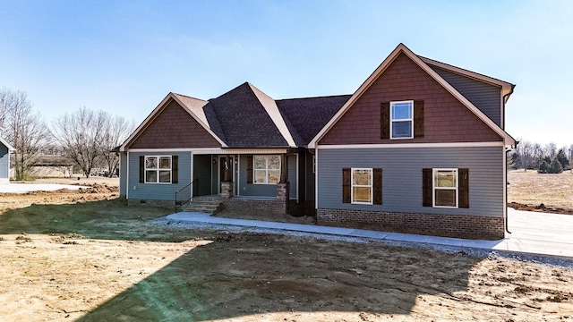 view of craftsman inspired home