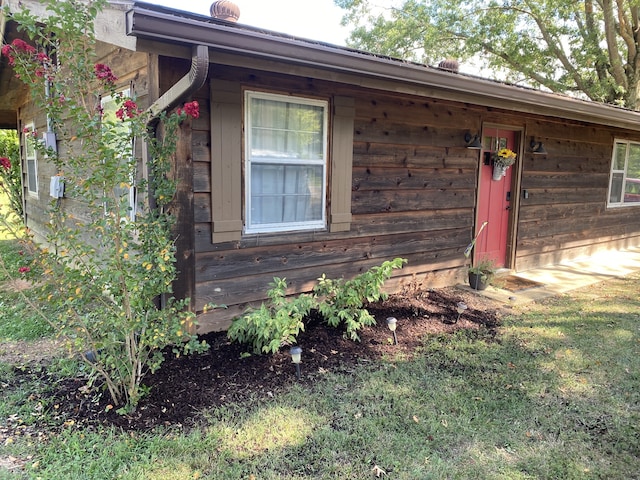 view of property exterior