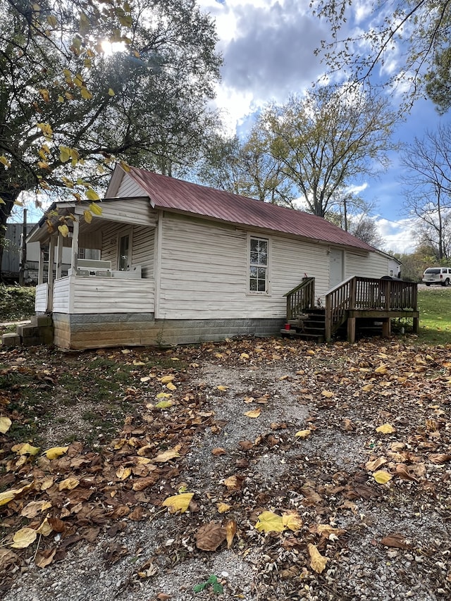 view of back of house