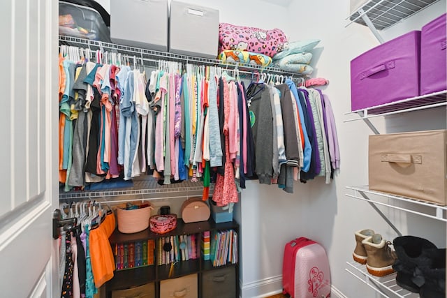 view of spacious closet