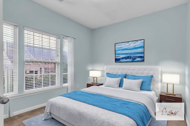 bedroom featuring carpet floors