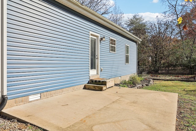 view of patio / terrace