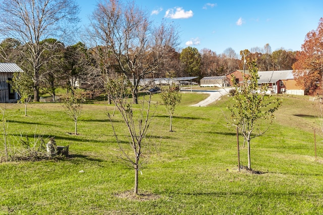 surrounding community with a lawn