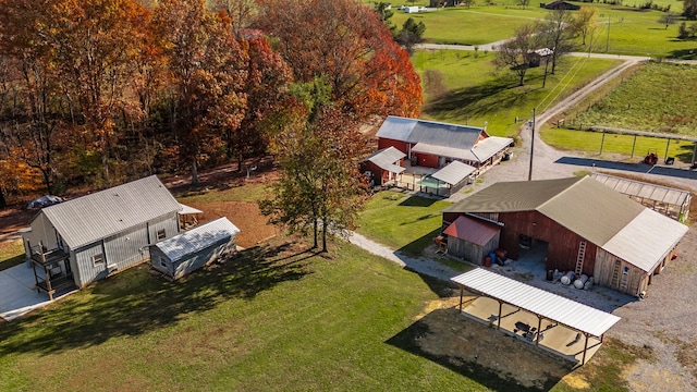 aerial view