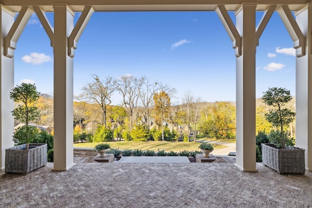 view of patio