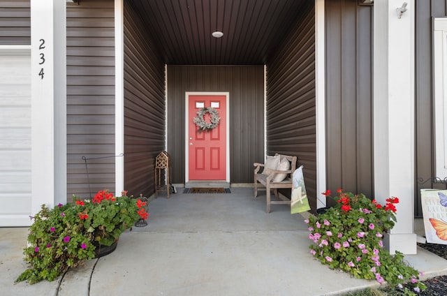 view of property entrance