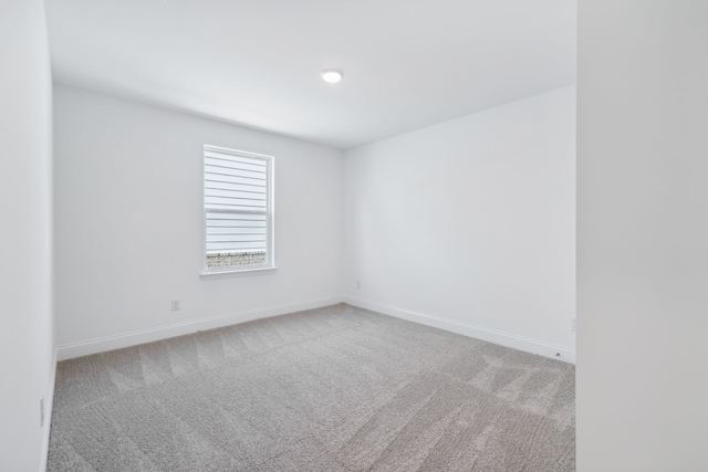 empty room with light carpet