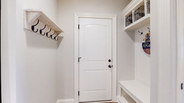 view of mudroom