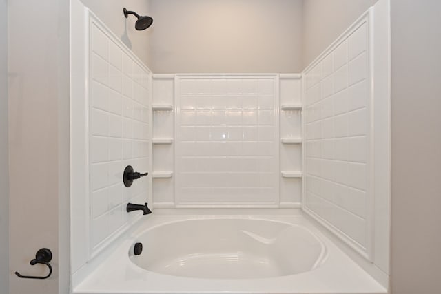 bathroom featuring tub / shower combination