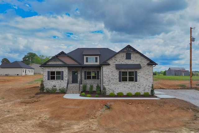 view of craftsman inspired home