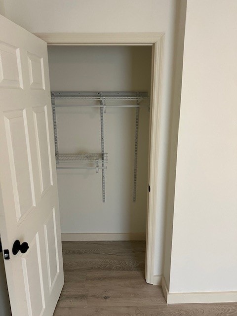 view of closet