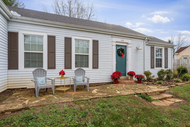 view of front of house