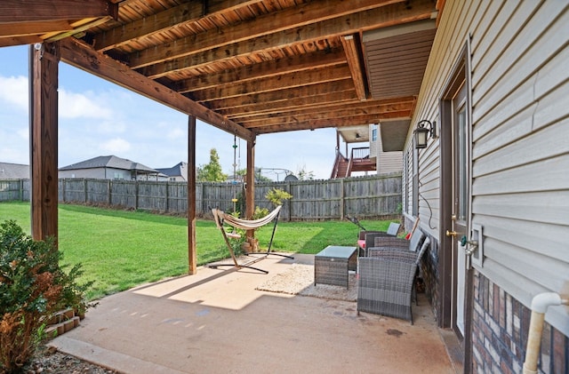 view of patio / terrace