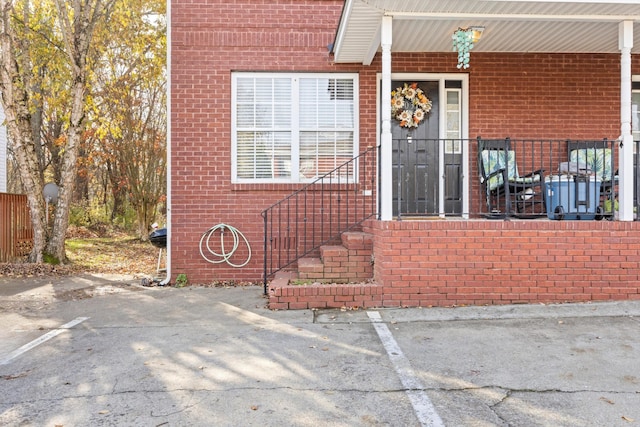 view of entrance to property