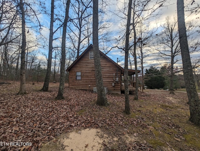 view of side of home