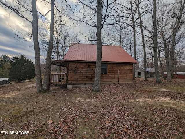 view of side of home