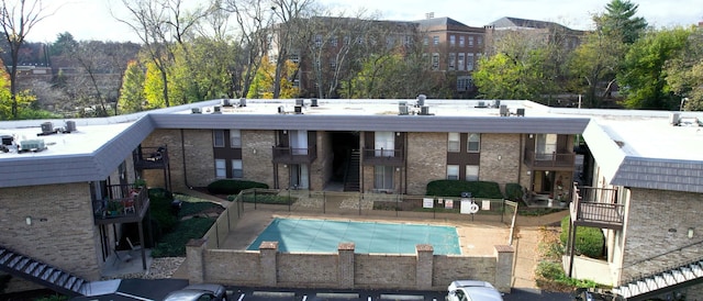 view of rear view of house