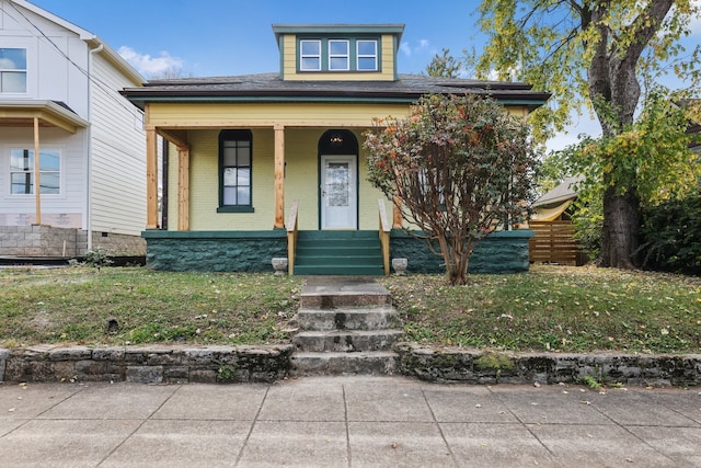 view of bungalow-style home