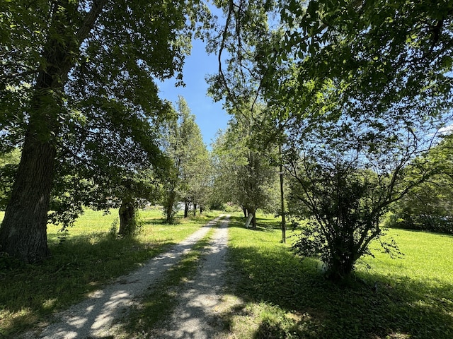 view of road