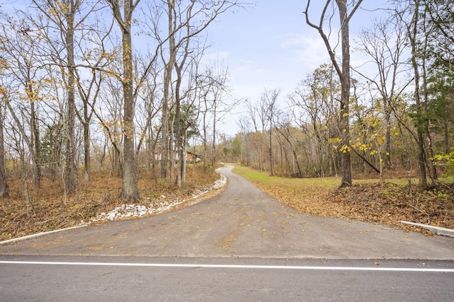 view of road