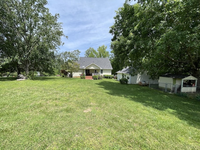 314 Birdsong Dr, Cadiz, KY 42211 - view of front of property with an outbuilding
