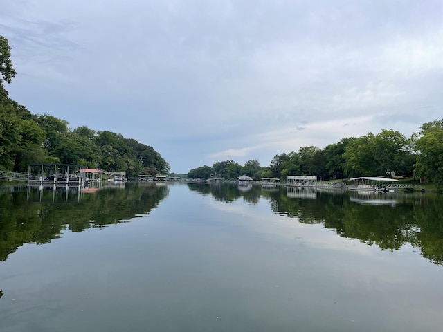 property view of water